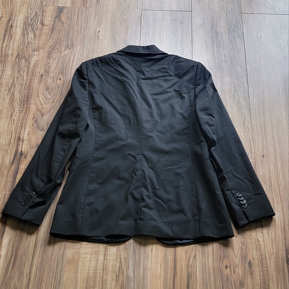 Brooks Brothers 6 Black Wool Suit Jacket Overcoat - Picture 5 of 5